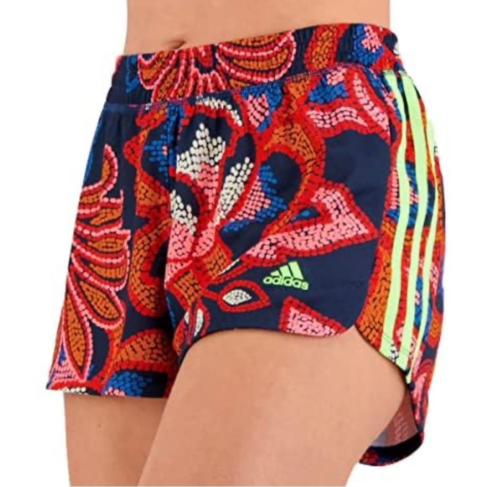 FARM RIO x ADIDAS TRAINING PACER SHORTS XS - Picture 2 of 10